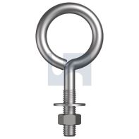 3/4 Large Eye Bolt with Nut/Washer ZP BSW 5/16"x4"