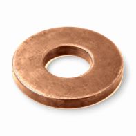 Copper Washer 10mm ID x 14mm OD x 1.7mm