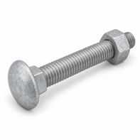 Bremick Cup Head Bolt with Nut CL4.6 HDG 10mmx140mm