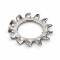 External Tooth Lock Washer G304/A2 SS DIN6797 Type A 10