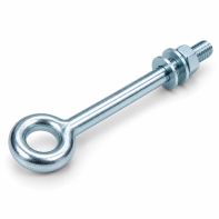 3/8 Eye Bolt with Nut/Washer ZP BSW 1/4"x2 1/2"