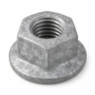 Flanged Nut CL8 HDG M10