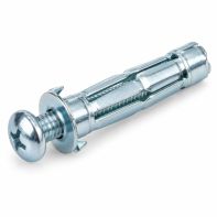 Hollow Wall Anchor Zinc Plated M4x30mm 0-4mm
