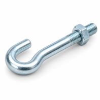 1 1/4"NB J Bolt with Nut ZP BSW 1/4"x1 11/16"x3 1/4"
