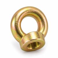 Lifting Eye Nut Grade C15E Din 582 Zinc Yellow M6