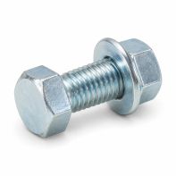 Flanged Purlin Bolt Assy CL4.6 Zinc Plated M12x55mm