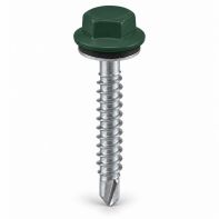 Unitite CL 5 Hex Head with Seal M6-14 x 55mm  - Cottage Green