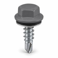 Unitite CL 5 Hex Head with Seal M6-14 x 25mm  - Basalt