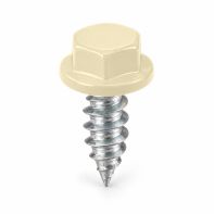 Stitching Screw CL 3 Hex Head Needle Point 8 x 15mm - Classic Cream