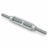 8mm HDG Turnbuckle Stub-Stub