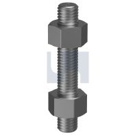 Stud Assy Galv 1/2"x90mm