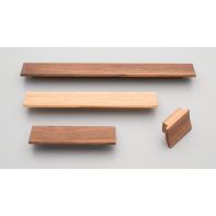 Tofu Handle 224mm C to C, O/A 308mm Walnut Lacquered