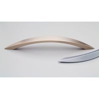 Melon Handle 128mm C to C Brushed Nickel