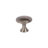 N ~ Knob "LIVIGNO" 32mm dia. Brushed Nickel