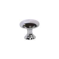 N ~ Knob "LIVIGNO" 32mm dia. Chrome