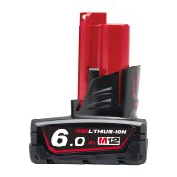 Milwaukee M12B6 12V Cordless Lithium-ion 6.0AH Battery