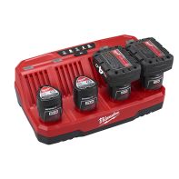 Milwaukee M12C4 12V Cordless 4 Bay Sequential Charger