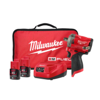 Milwaukee M12 Cordless FUEL Stubby 1/2" Impact Wrench 2.0Ah Kit