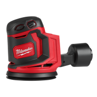 Milwaukee M18 Cordless 125mm (5") Random orbital sander