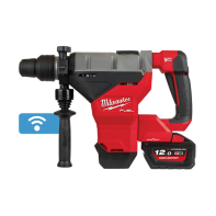 Milwaukee M18FHM-122C 18V Cordless FUEL ONE-KEY 44mm SDS Max Rotary Hammer 12.0Ah Kit