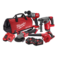 NLA Milwaukee M18 FUEL 4 Piece Power Pack 4P2