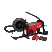 Milwaukee M18FSSM32-122 18V Cordless FUEL Sectional Sewer Machine w/ ONE-KEY