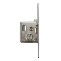 Single-wall metal drawer front bracket, screw-fix, pair