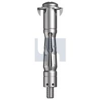 Powers Hollow Wall Anchors 10-12mm Zinc Plated 1/8" Dia