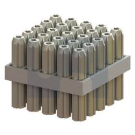 M25 Plastic Wall Plugs White