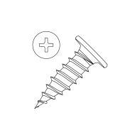 Stitching Screw CL2 Countersunk/Rib Head Needle Point 8x20mm