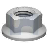CL12.9 D-Lok Hex Flange Nut Zinc Flake Silver 20mm
