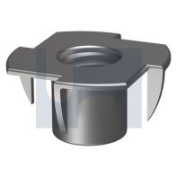 10mm Metric Z/P 4 Prong Tee Nut
