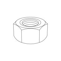 Hex Nut CL 8 AS1112.1 Zinc Plated M3