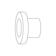Insulation Shoulder Washer Nylon Top Hat M10 x 13 x 13mm