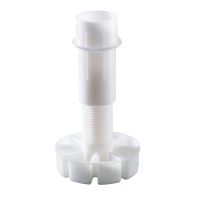 ADJUSTABLE LEG 87-130MM WHITE