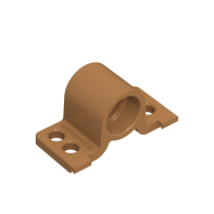 Standard Clip Female Brown Side Mount