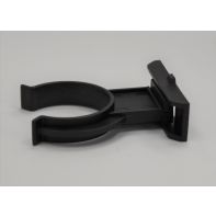 Plinth leg kick board mounting clip for kitchen and bathroom legs (black, bag of 100)