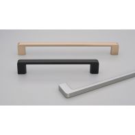 Bega Handle 192mm C to C Matt Silver Paint
