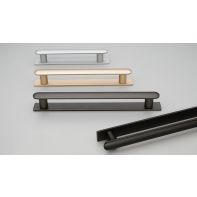 Yarra Handle-BP 192mm C to C Black Paint Matt#4