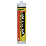 Konnect 30840445 Roof & Gutter Silicone Trans 300ml