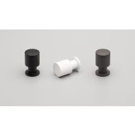 Eibar Knob 20mm Stainless Steel White Powder Coat#3