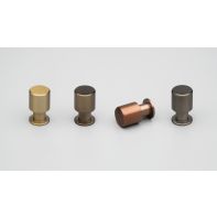Eibar Knob 20mm Stainless Steel Brass Powder Coat