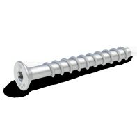 Rawlplug R-LX Concrete Screw Anchor Countersunk Head Zinc Flake Coating M8x100mm