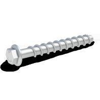 Rawlplug R-LX Concrete Screw Anchor HWF Zinc Flake Coating M12x150mm