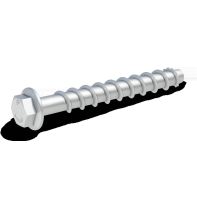 Rawlplug R-LX Concrete Screw Anchor HWF Zinc Plated M10x120mm