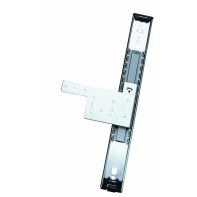 Repon pivot door mechanism with ball-bearing runners, excl. hinge, zinc plated, pair