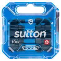 Sutton Tools S200 SupaTorq Screwdriver Bit PH2 Stack-In 50mm 10 Pack