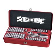 1/4" Dr Socket Set Metric/AF Sidchrome (43 Piece)
