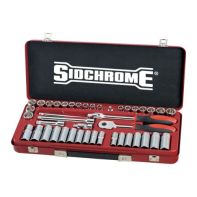 3/8" Dr Socket Set Metric/AF Sidchrome (43 Piece)