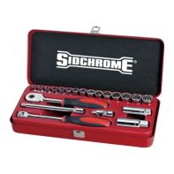 3/8" Dr Socket Set Metric Sidchrome (21 Piece)